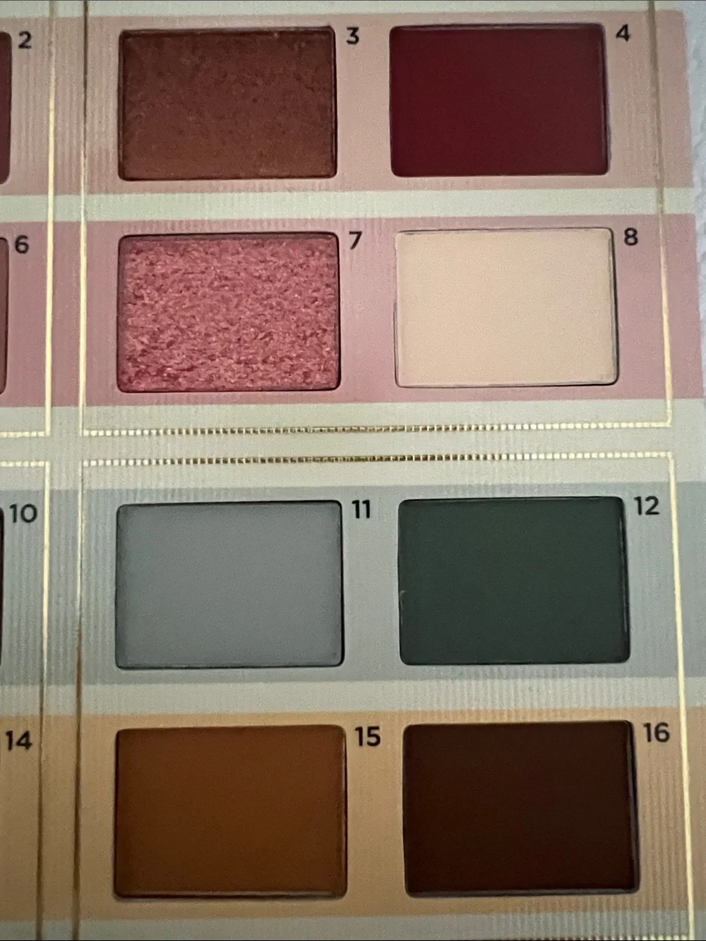 Nabla - Read My Mind Palette- 16 eyeshadow palette